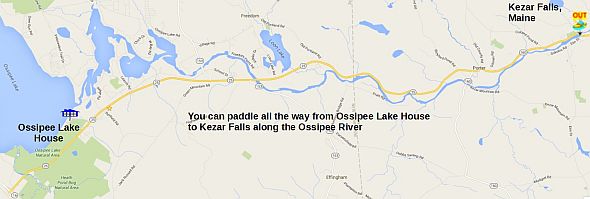 Paddle to Kezar Falls